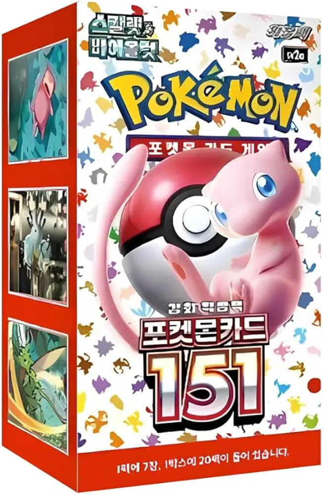 Pokémon 151 KOREAN 20-Pack Booster Box