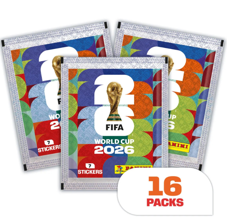 Lata Tin Box stickers Mundial FIFA 2026 (16 Sobres) - Panini Cromos