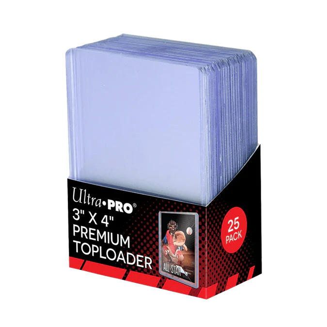 Fundas estandar Toploader Premium (25 unidades) - Ultra Pro