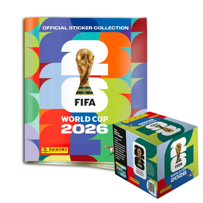 Álbum + Caja 50 sobres Mundial FIFA 2026 - Panini Cromos