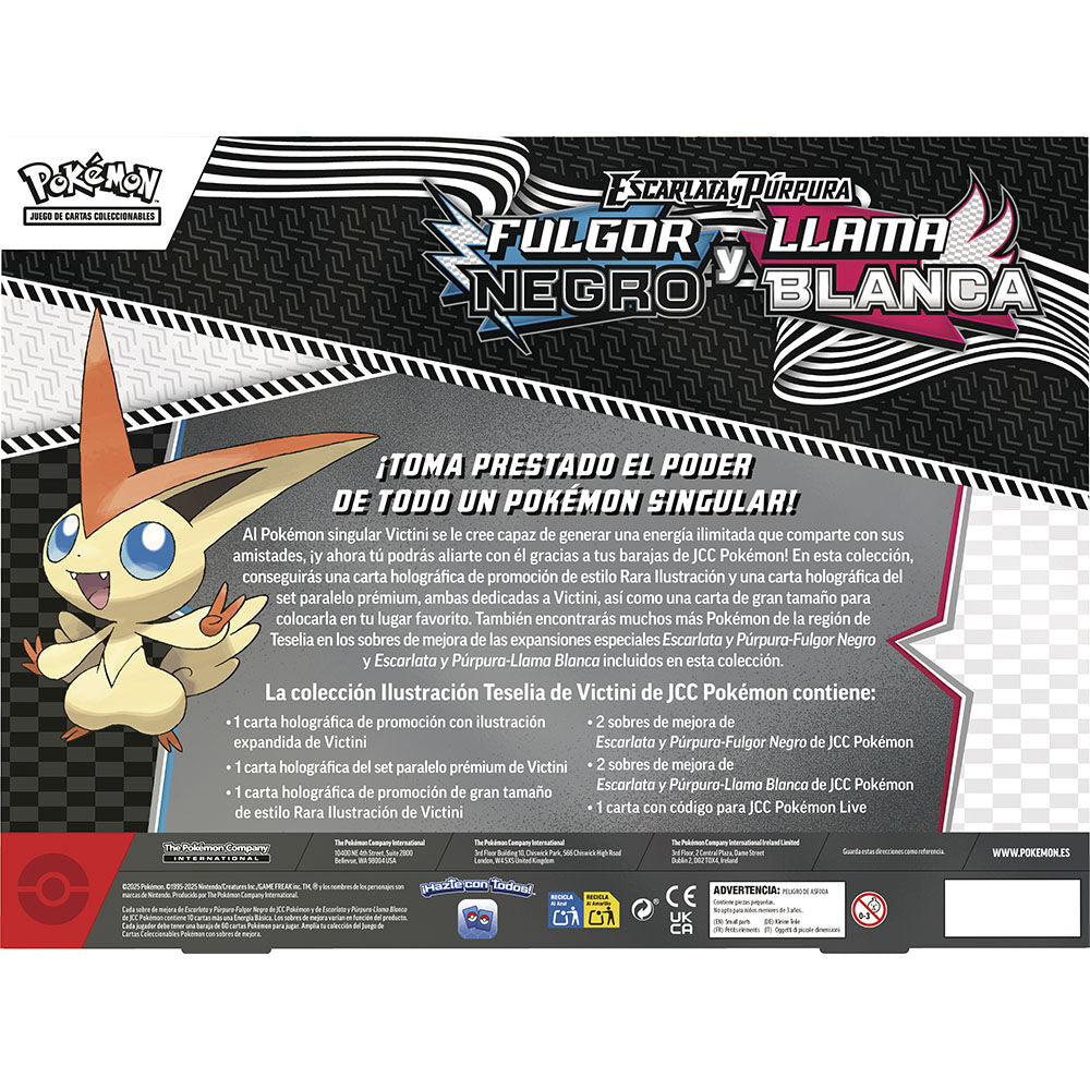 Caja colección ilustración Victini ESPAÑOL - Pokémon TCG
