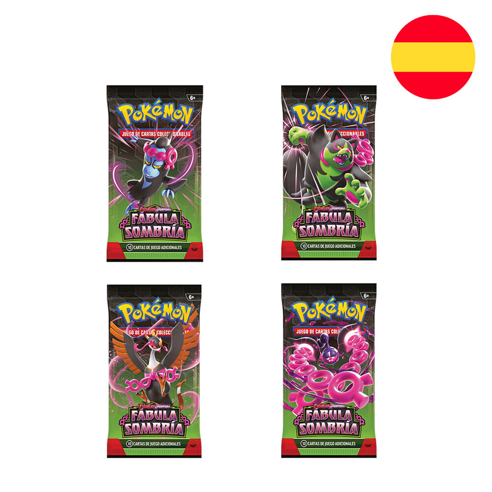 Booster Bundle Fabula Sombria ESPAÑOL - Pokémon TCG