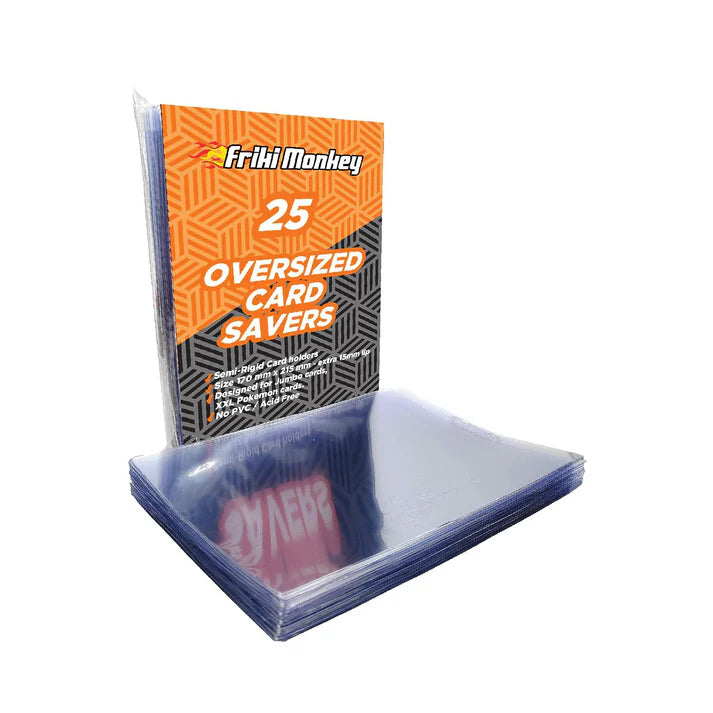 Fundas protectoras cartas jumbo 25u - Friki Monkey