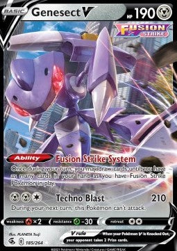 Genesect V (FST 185) ESPAÑOL - Pokémon TCG