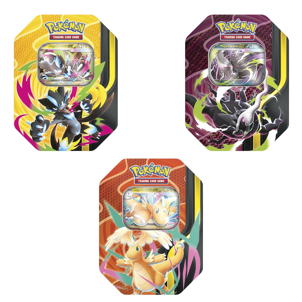 Case 6 Mega Forces Tin EX ESPAÑOL - Pokémon TCG