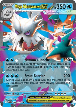 Mega Abomasnow ex (MEG 036) INGLÉS - Pokémon TCG