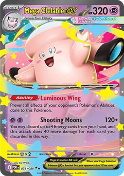 Mega Clefable ex (POR 031) ESPAÑOL - Pokémon TCG