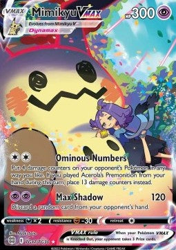 Mimikyu VMAX (BRS TG17) ESPAÑOL - Pokémon TCG