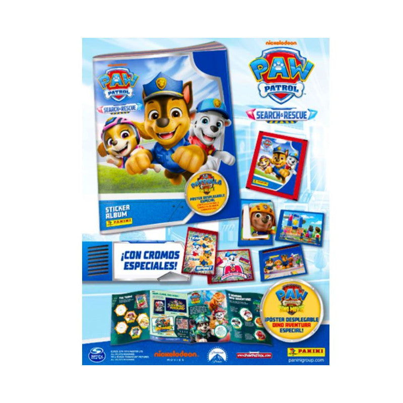 Paw Patrol (Álbum + 4 Sobres) - Panini Cromos
