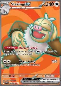 Slaking ex (SSP 227) ESPAÑOL - Pokémon TCG