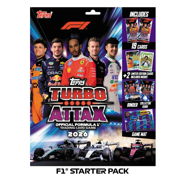 Starter Packs Turbo Attax Official Formula 1 2026 - Topps