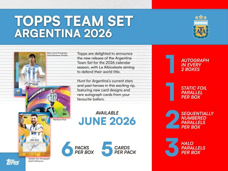 Argentina Team Set - Topps
