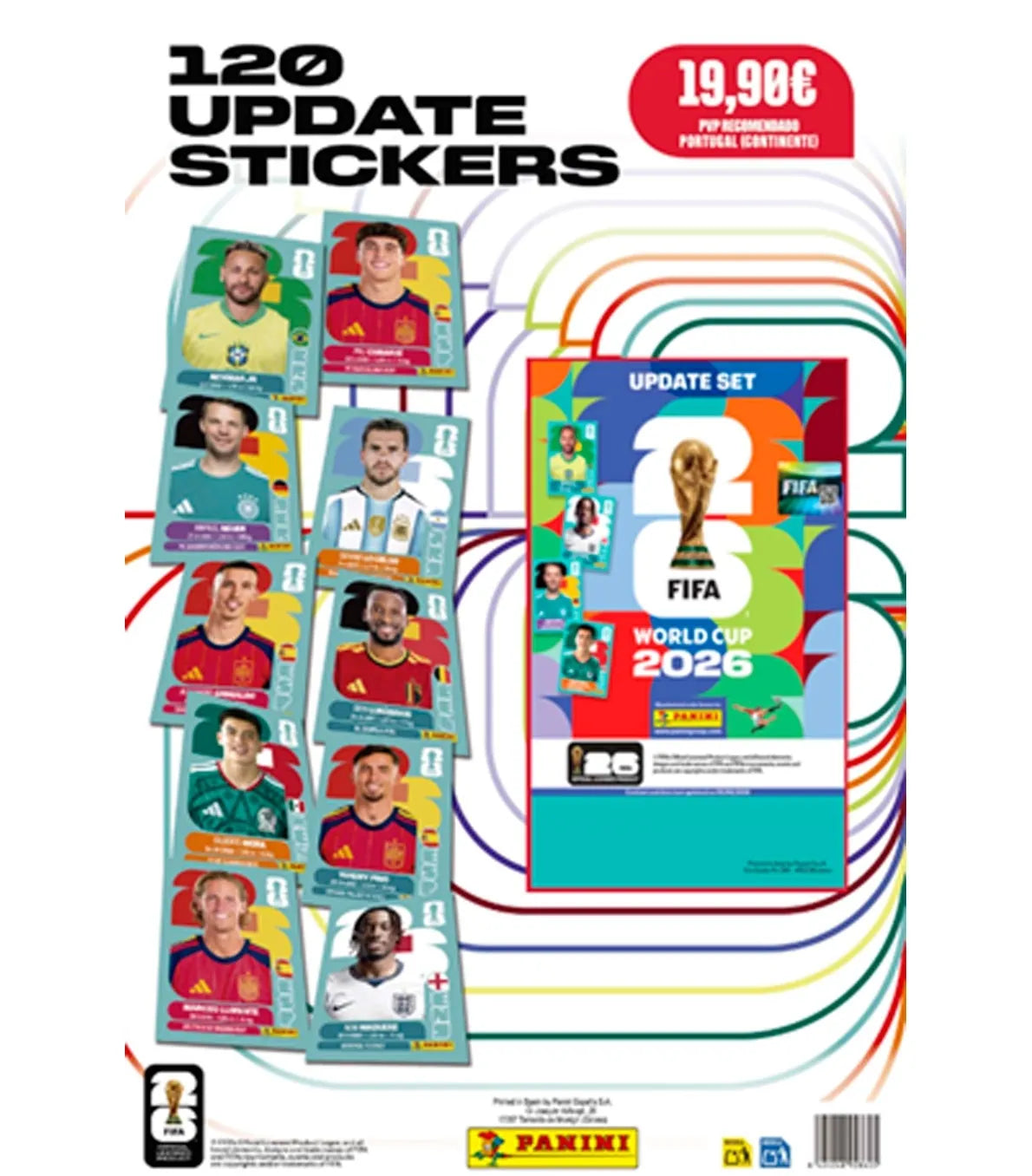 (PRE VENTA) Update Set Mundial FIFA 2026 - Panini Cromos