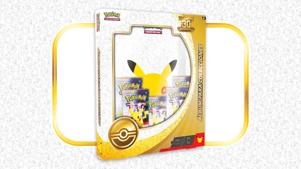 Álbum pack Celebración 30 Aniversario ESPAÑOL - Pokémon TCG