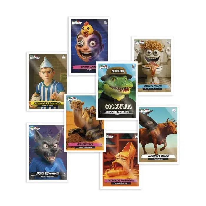 Caja 36 sobres Skifidol Italian BrainRot - Panini Cromos