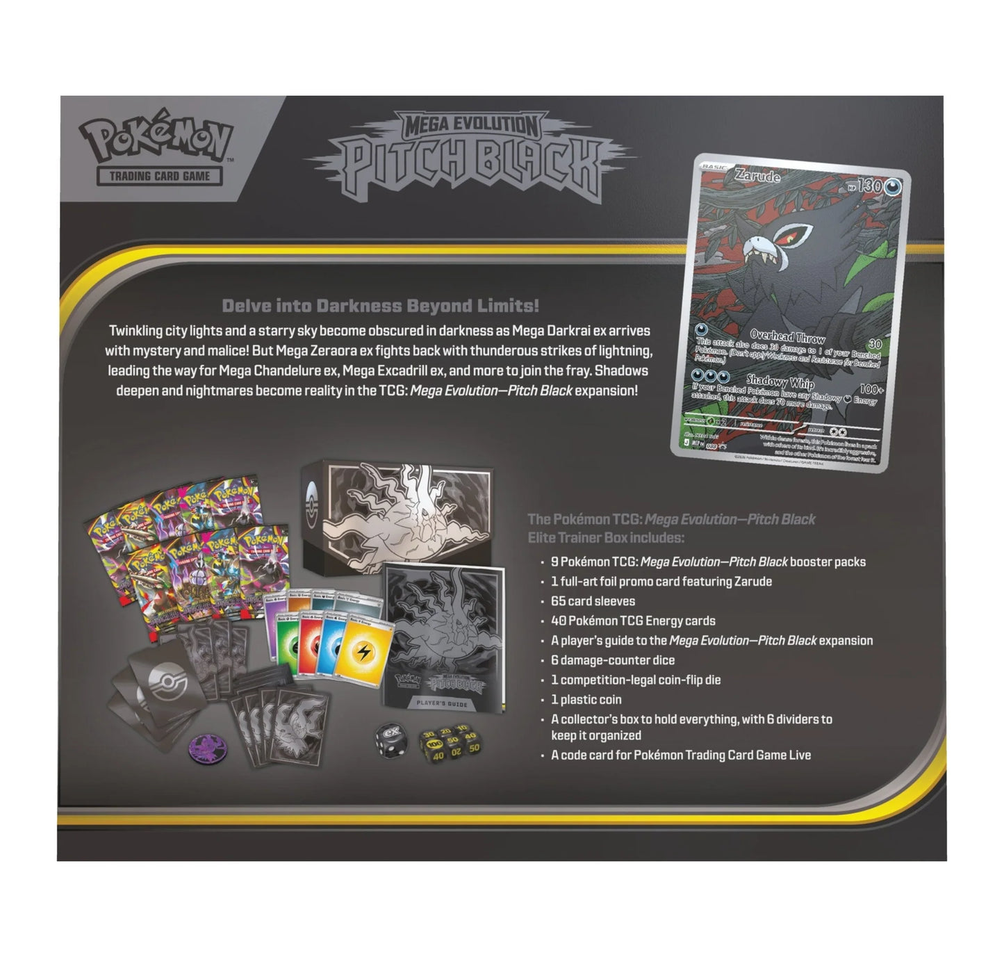 ETB Caja de entrenador elite Pitch Black INGLÉS - Pokémon TCG