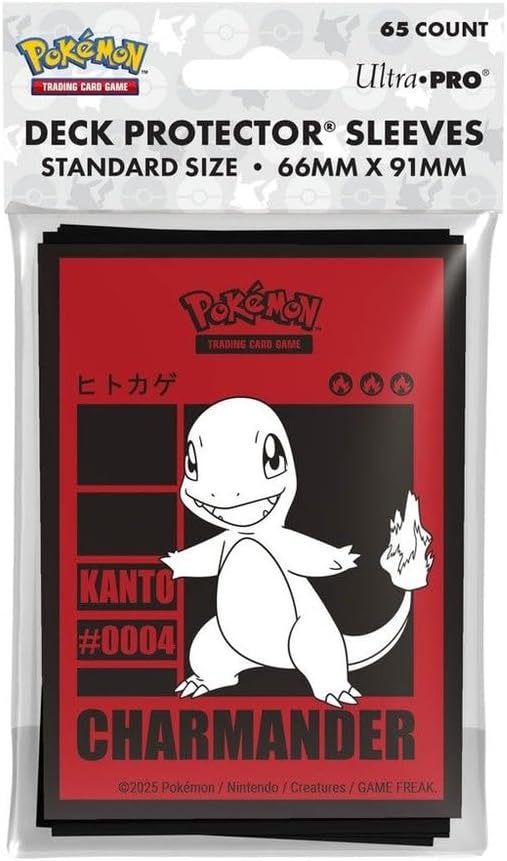Fundas estándar Charmander 65u Pokémon - Ultra Pro
