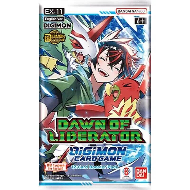 Booster Box EX11 Dawn of Liberator INGLÉS - Digimon TCG