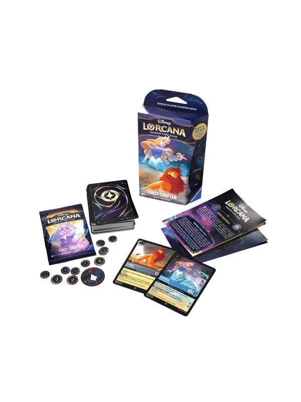 Mazo de inicio The First Chapter INGLÉS - Disney Lorcana TCG