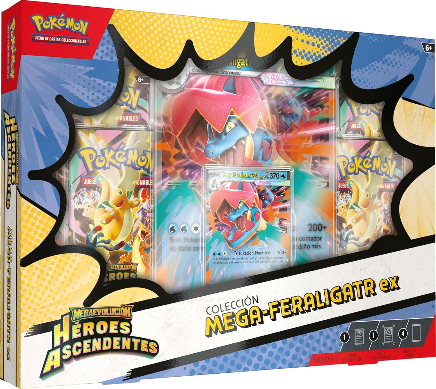 Caja de colección Mega EX Heroes Ascendentes INGLÉS - Pokémon TCG