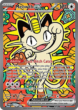 Meowth ex 121/088 POR ESPAÑOL - Pokémon TCG