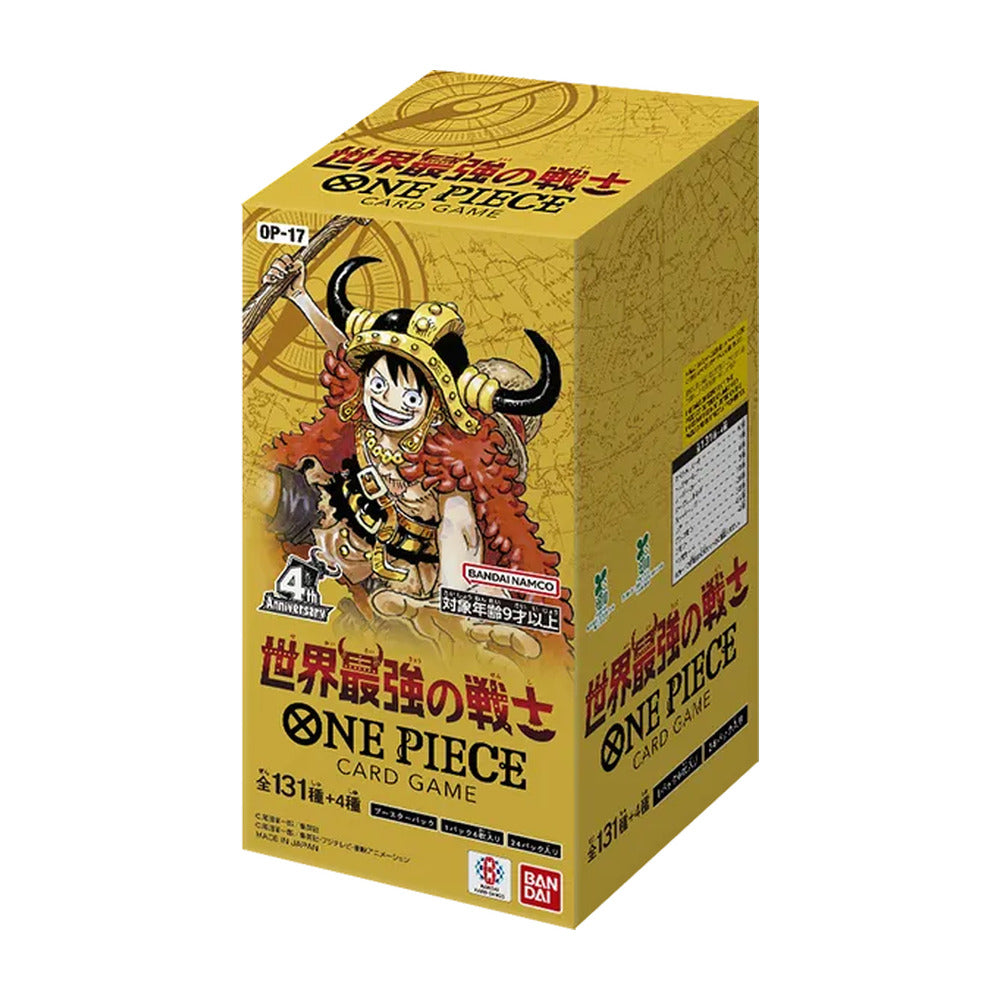 (PRE VENTA) OP 17 The World's Strongest Warriors JAPONÉS - One Piece TCG