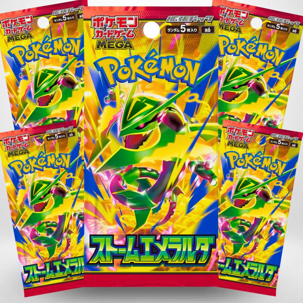 Pack 5 sobres Storm Emerald m6 JAPONÉS - Pokémon TCG