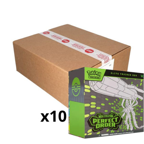 Case 10 ETB Caja de entrenador elite Perfect Order INGLÉS - Pokémon TCG