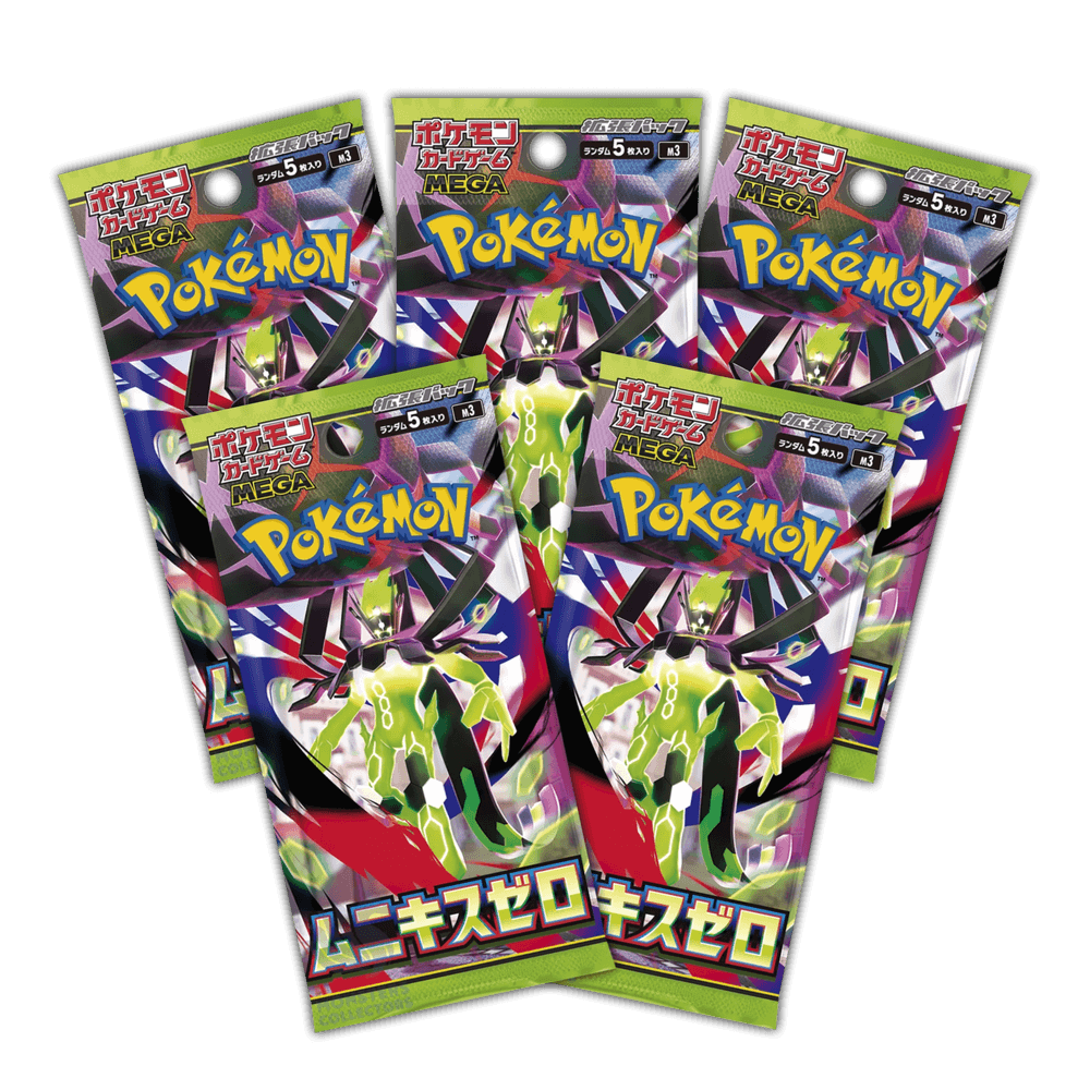 Pack 5 sobres Munikis Nihil Zero M3 JAPONÉS - Pokémon TCG
