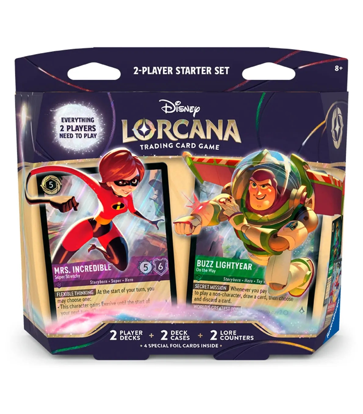 Set de Inicio para 2 Jugadores Wilds Unknown INGLÉS - Disney Lorcana TCG