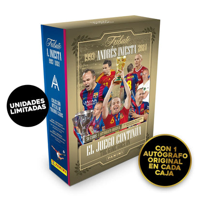 Collector Box - Tributo Andrés Iniesta 1993-2024 - Panini Cards