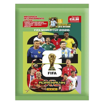 Megapack Álbum Mundial FIFA 2026 Adrenalyn XL - Panini Cards