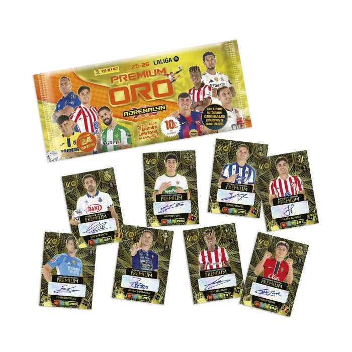 Sobre Premium Oro Adrenalyn 2025/26 LaLiga - Panini Cards