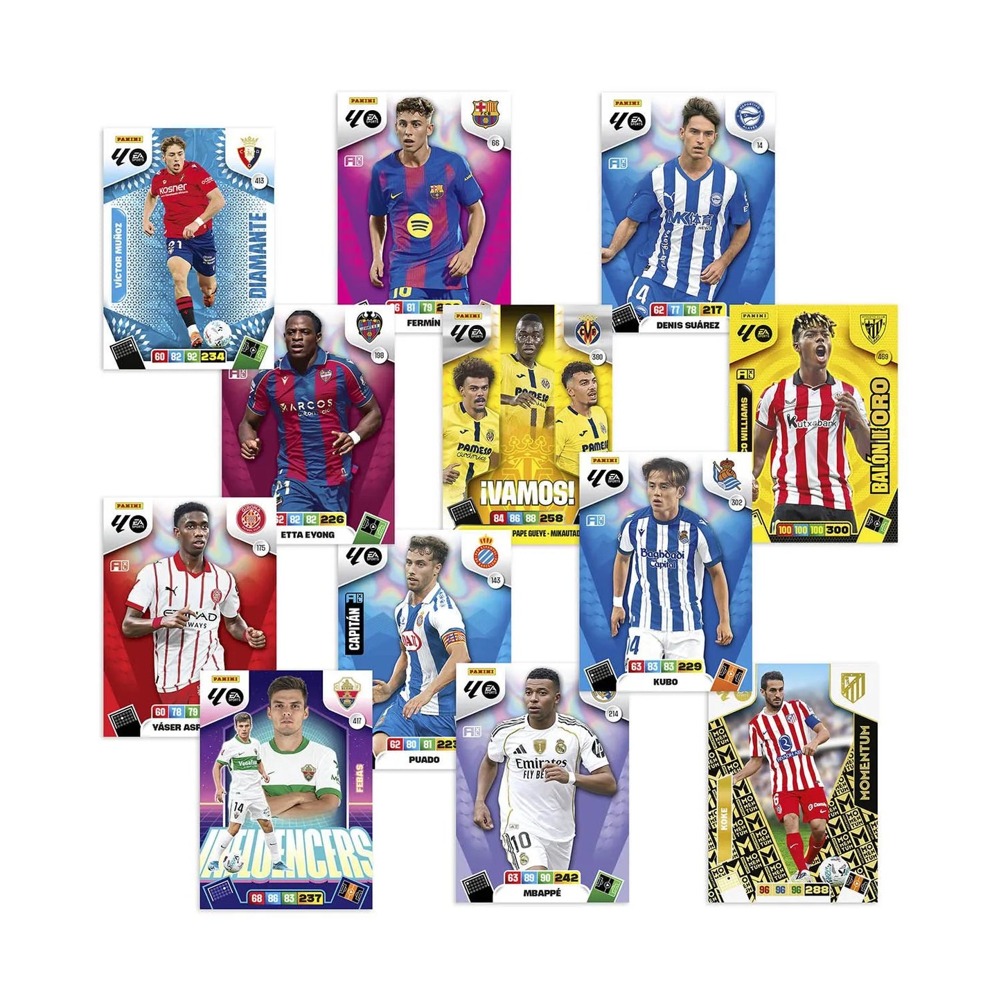 Caja de 50 sobres Adrenalyn XL Liga 2025-26 - Panini Cards