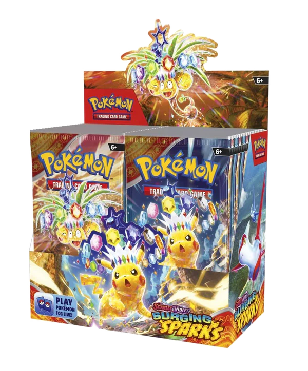 (REPRINT) Caja de 36 Sobres Chispas Fulgurantes ESPAÑOL - Pokémon TCG