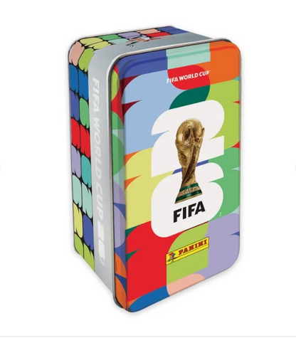 Lata Tin Box stickers Mundial FIFA 2026 (16 Sobres) - Panini Cromos