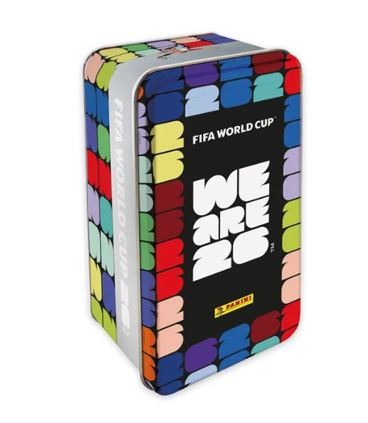 Lata Tin Box stickers Mundial FIFA 2026 (16 Sobres) - Panini Cromos