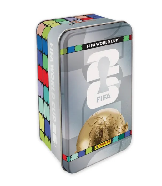 Lata Tin Box stickers Mundial FIFA 2026 (16 Sobres) - Panini Cromos