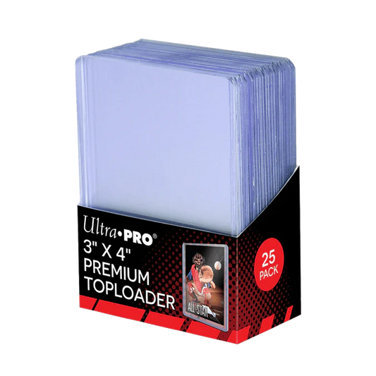 Fundas estandar Toploader Premium  (25 unidades) - Ultra Pro
