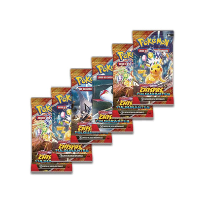 Pack 6 sobres Chispas Fulgurantes ESPAÑOL - Pokémon TCG