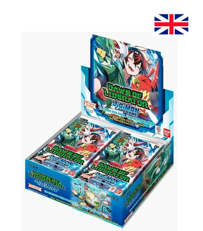 Booster Box EX11 Dawn of Liberator INGLÉS - Digimon TCG