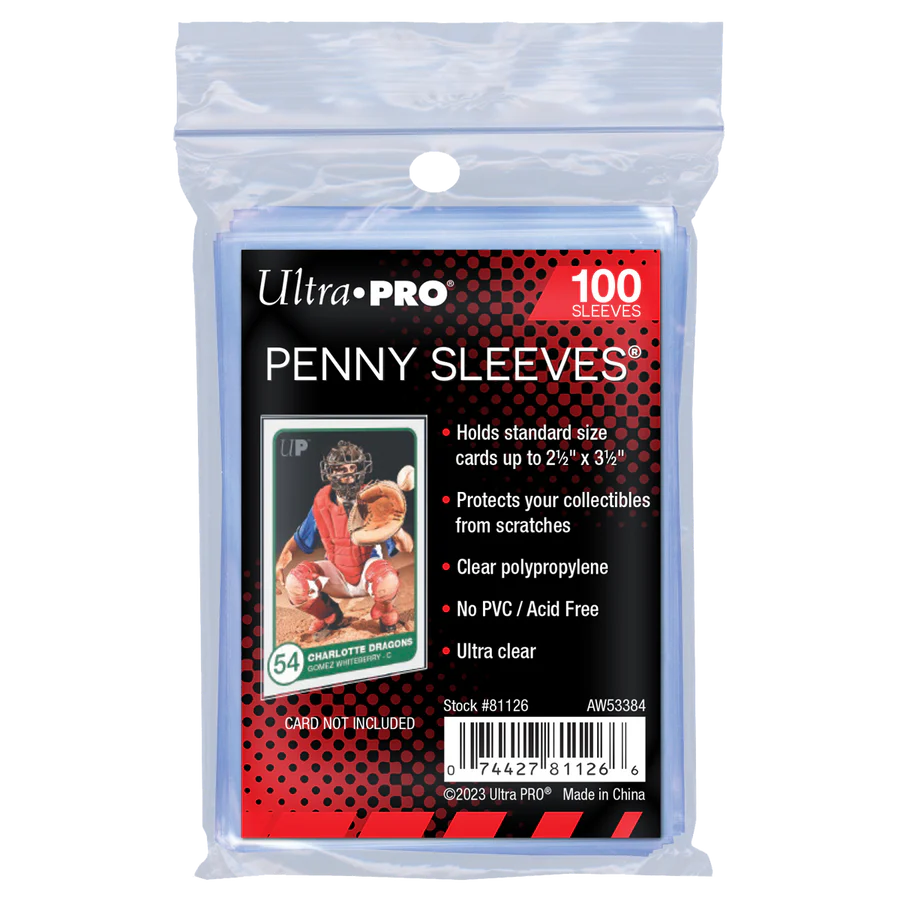Fundas estándar 100 unidades cartas regulares Penny Sleeves - Ultra Pro