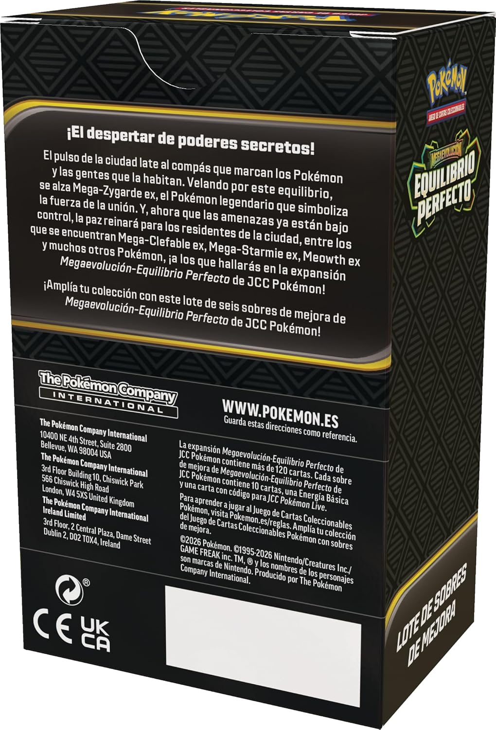 Equilibrio Perfecto Booster Bundle ESPAÑOL - Pokémon TCG