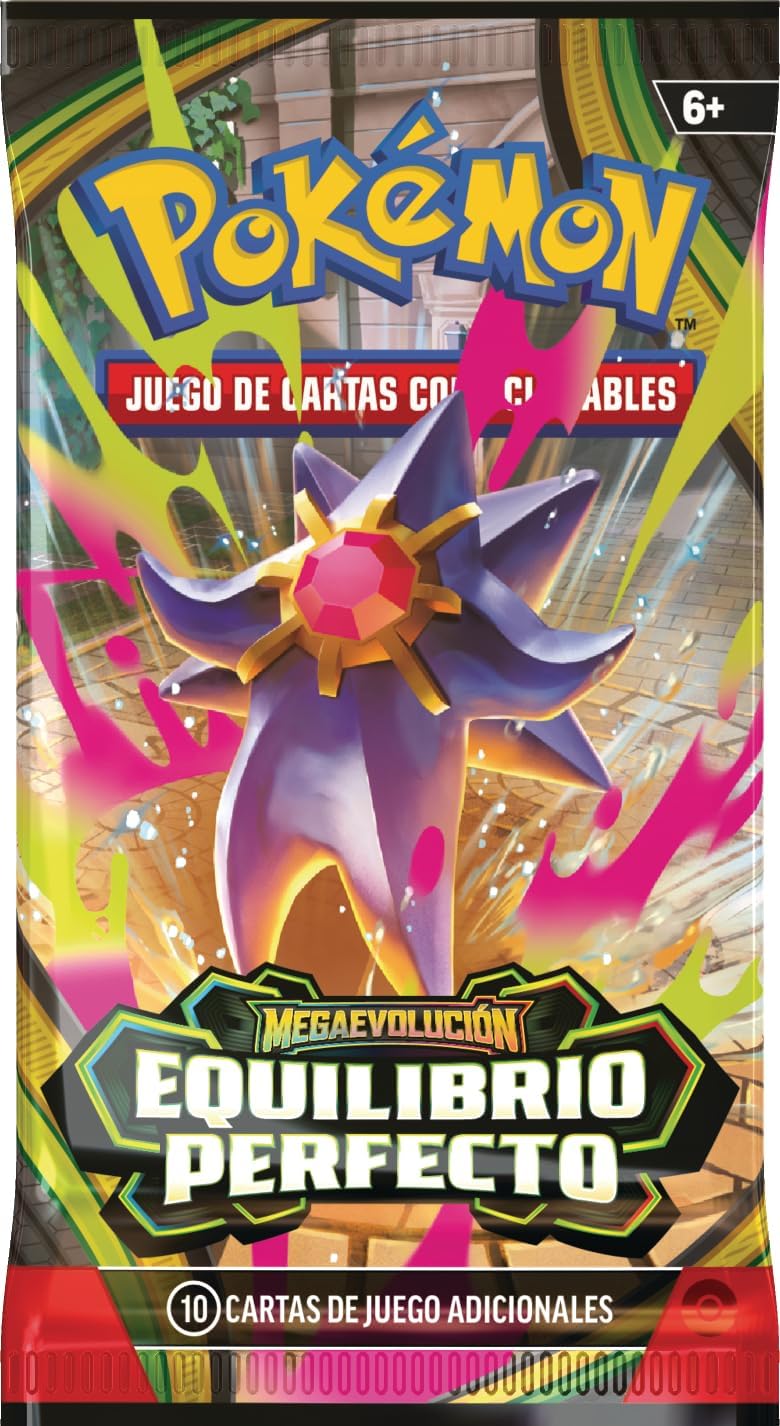 PACK 6 sobres Megaevolución Equilibrio Perfecto ESPAÑOL - Pokémon TCG