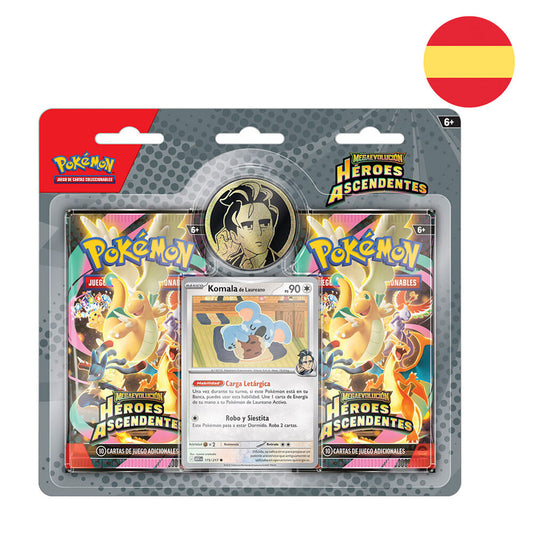 Blíster Héroes Ascendentes Laureano ESPAÑOL - Pokémon TCG