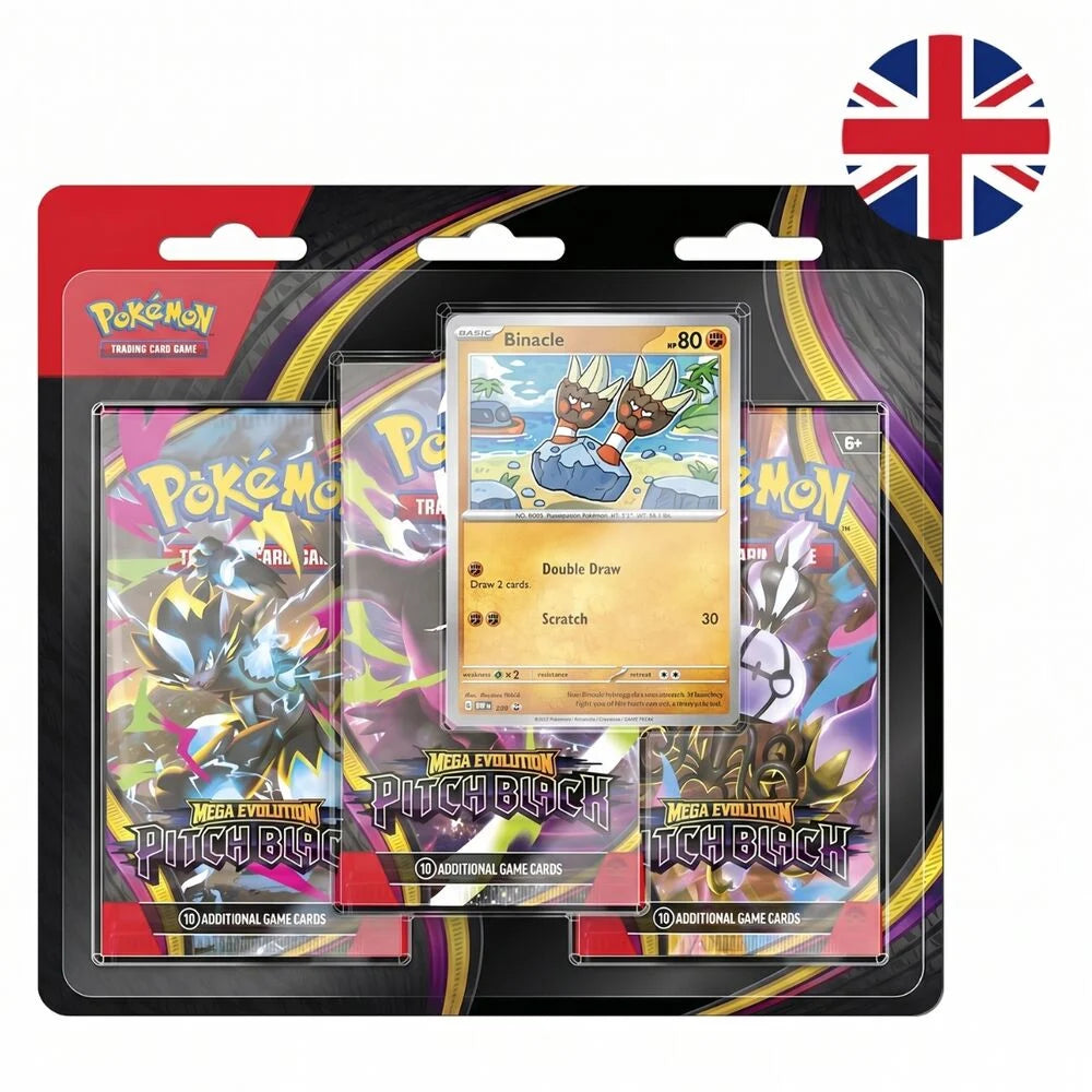 (PRE VENTA) Blíster de 3 sobres Oscuridad Absoluta INGLÉS - Pokémon TCG
