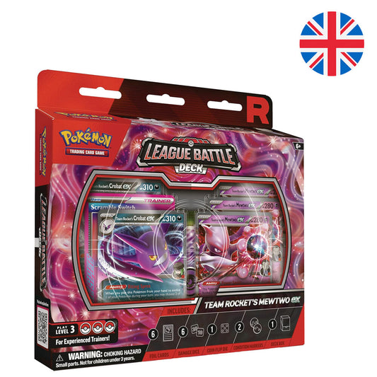 League Battle Deck Team Rockets Mewtwo Ex INGLÉS - Pokémon TCG