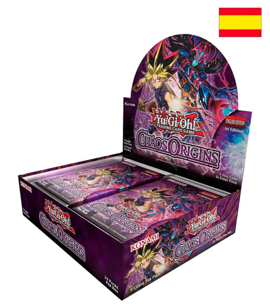 Booster Box Display (24 Sobres) Chaos Origins ESPAÑOL - Yu-Gi-Oh! TCG