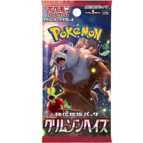 Caja 30 sobres Crimson Haze SV5A JAPONÉS - Pokémon TCG