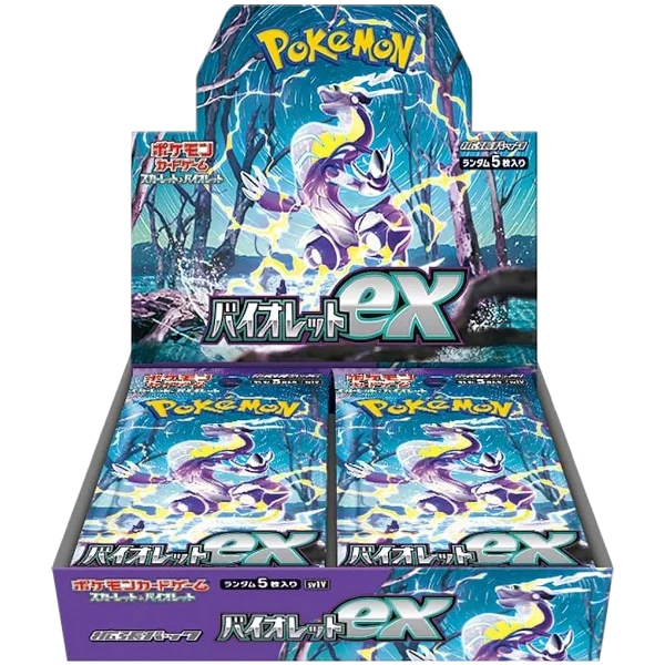 Caja 30 sobres Violet ex sv1V JAPONÉS - Pokémon TCG